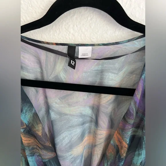 My Michelle Beach Day Coverup Tunic Size 12 - Picture 2 of 10